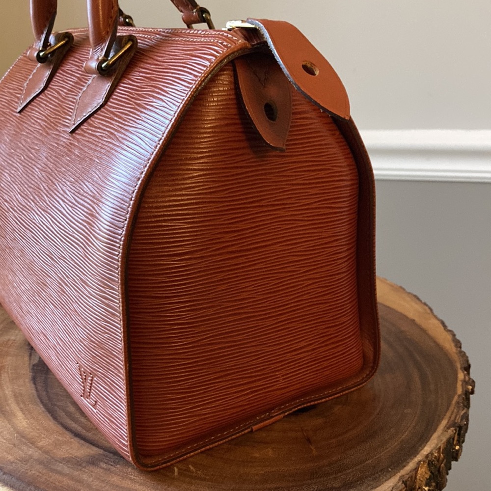🚫SOLD🚫Louis Vuitton Vintage Epi Speedy 30 Brown - Picture 4 of 10